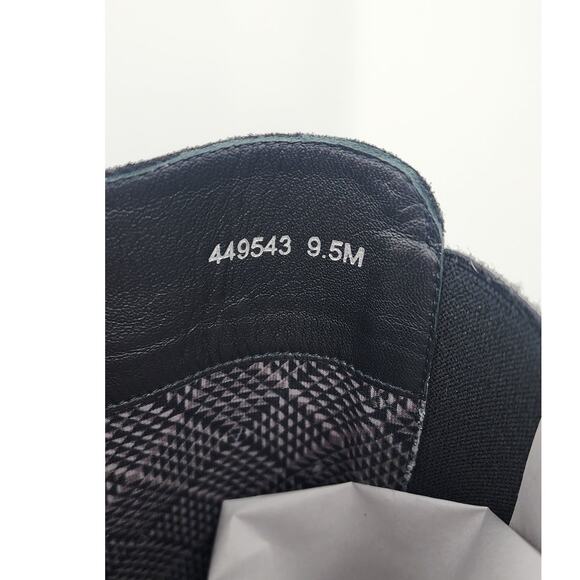 Aquatalia Knee High Suede Boots Stretch Panel Back‎ Size 9.5 Made In Italy - Picture 8 of 12